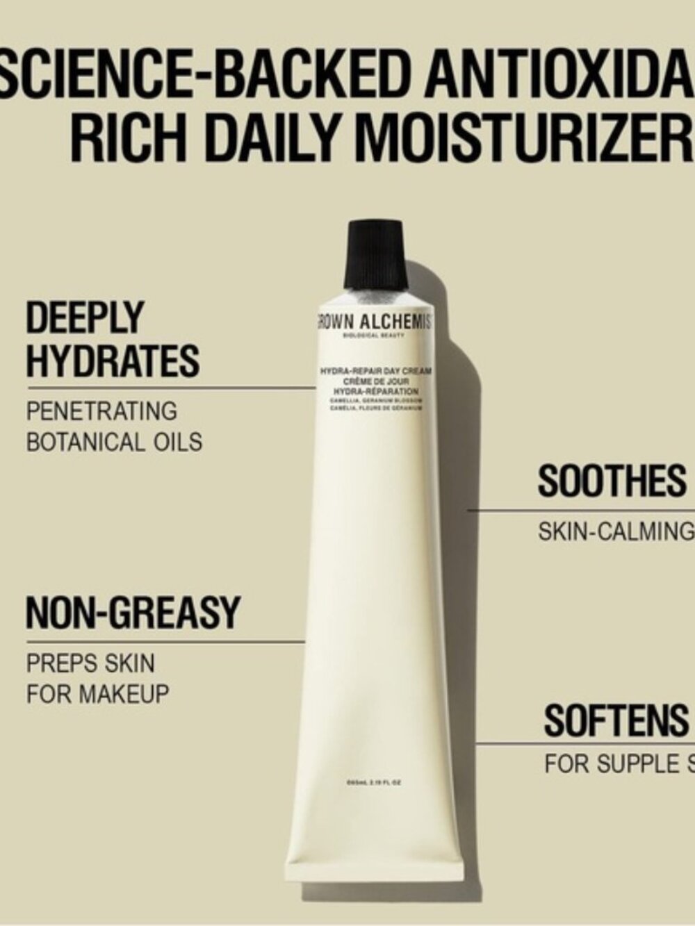 Grown Alchemist Hydra-Restore Face Cream Moisturizer Full Size- New - Picture 2 of 7